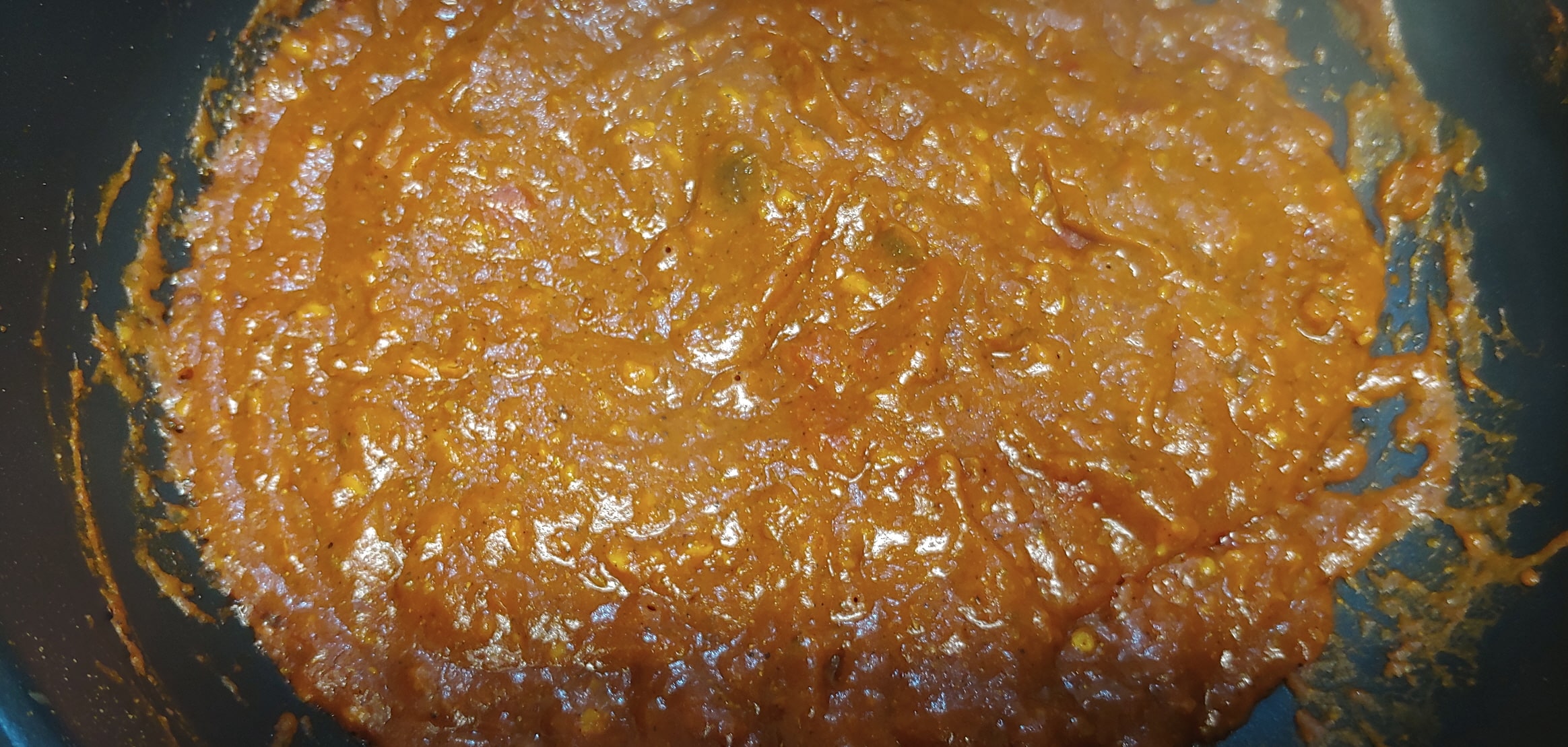 모두 섞인 소스의 모양이 영.. 사진찍기가 이렇게 어렵습니다.