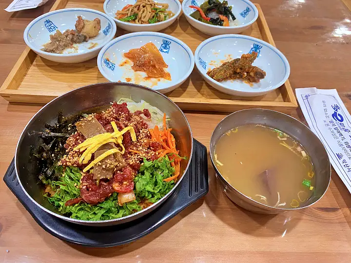 6시내고향 익산 황등 육회 비빈밥 맛집 추천