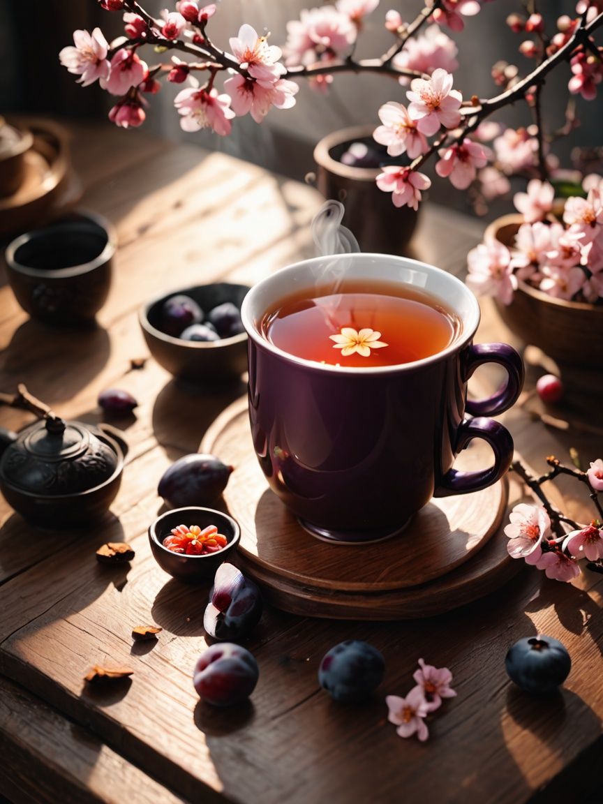 한국의 전통차,매실차