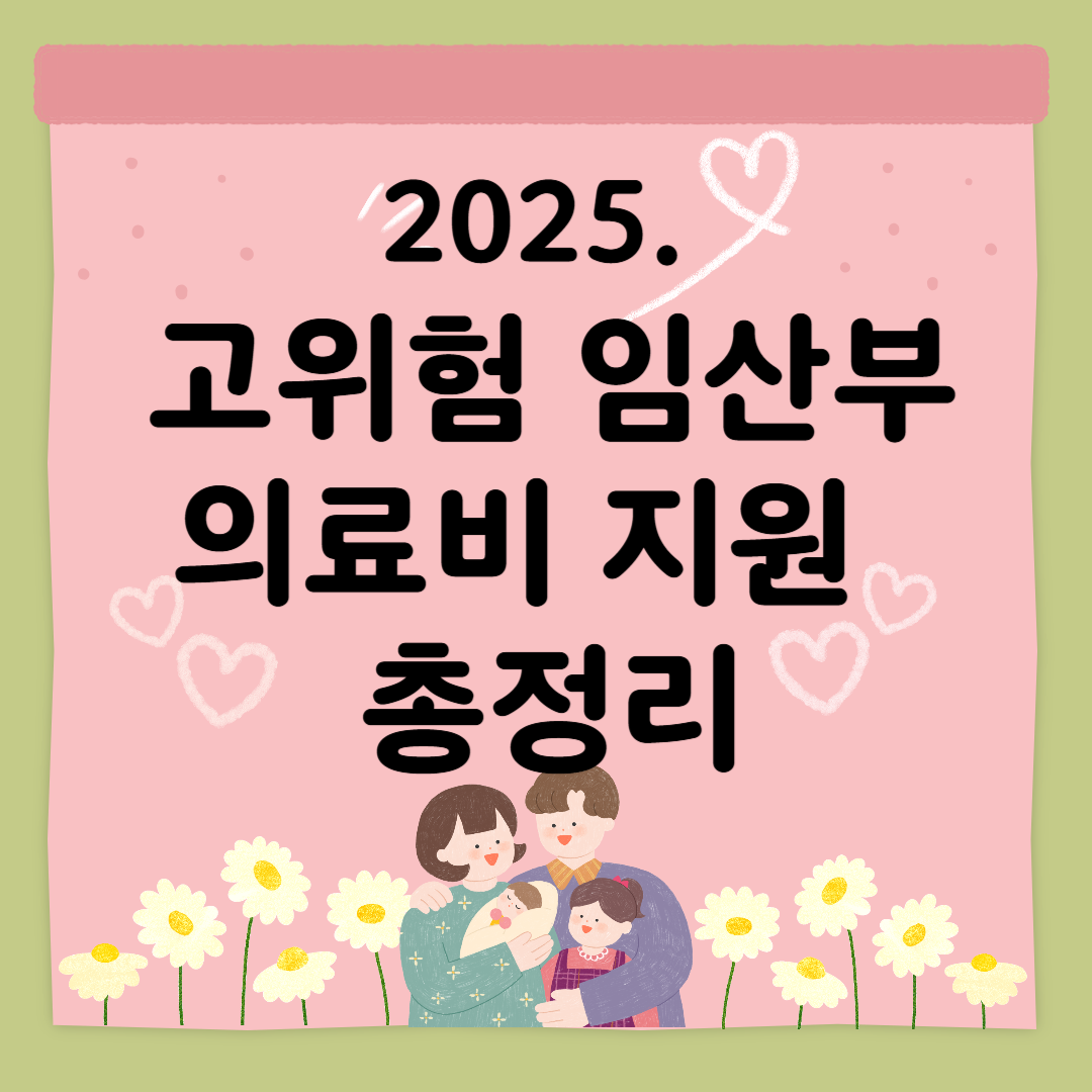 고위험 출산 지원