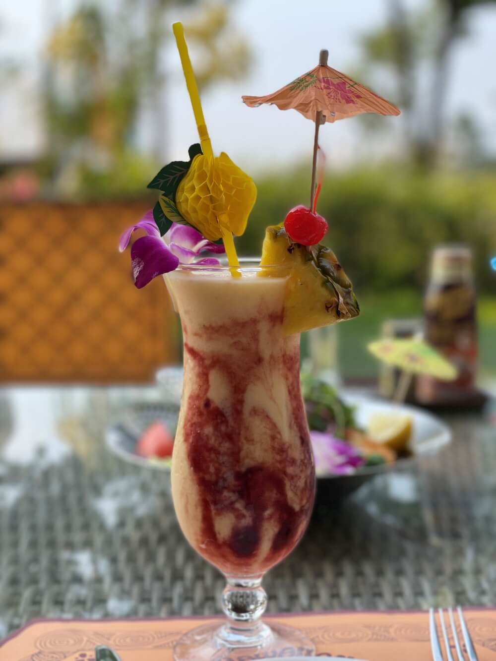 봉주르하와이-칵테일-라바플로우