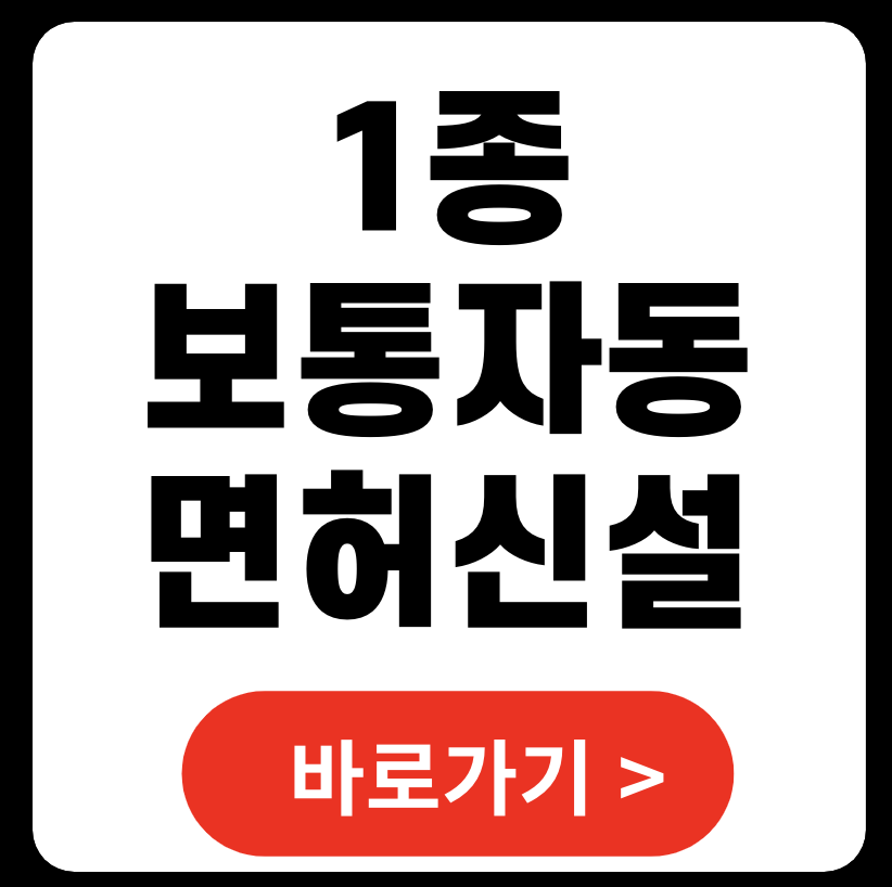 1종 보통자동 면허신설 도입시기 갱신 및 신청, 수동면허 못따도 돼!
