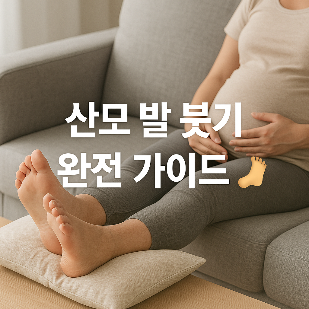 임산부 발 붓기 원인부터 대처법까지 👩&zwj;🍼 2025년 최신판