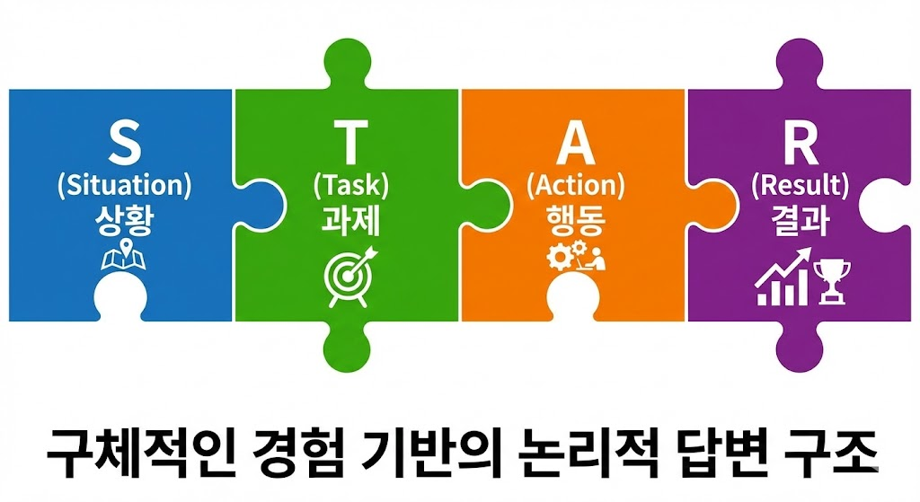 면접 STAR 기법 답변 구조