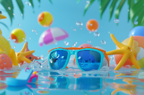 한강 야외수영장 물놀이장