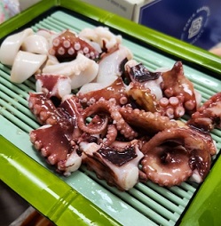 삼척문어숙회