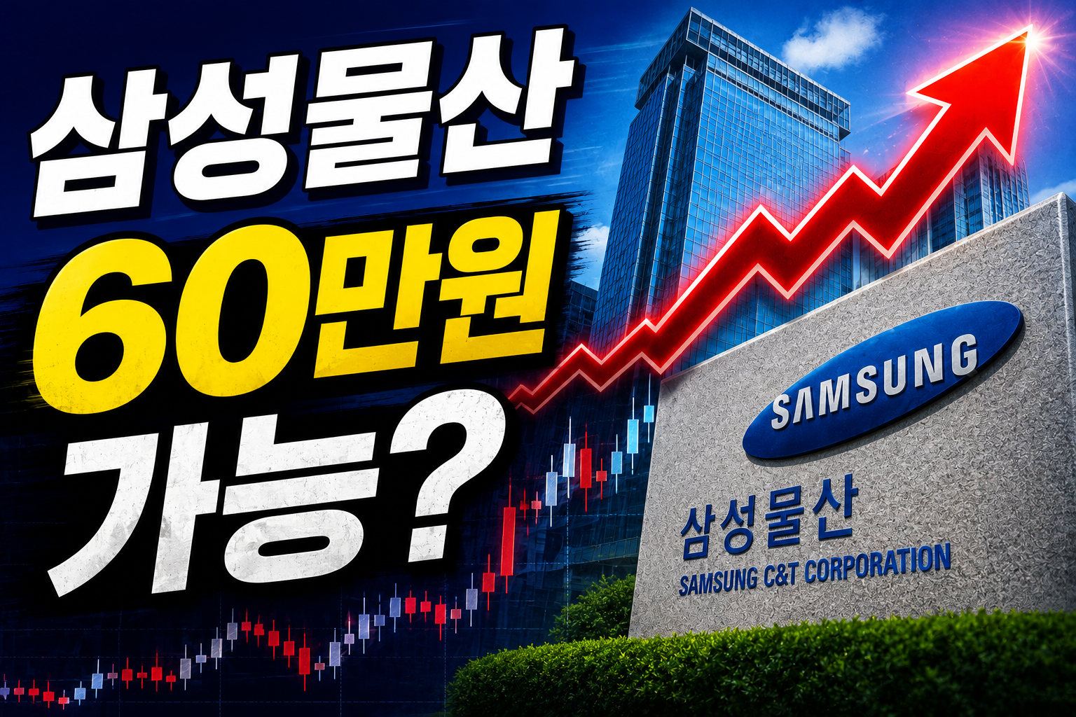 삼성물산 목표주가 관련 이미지