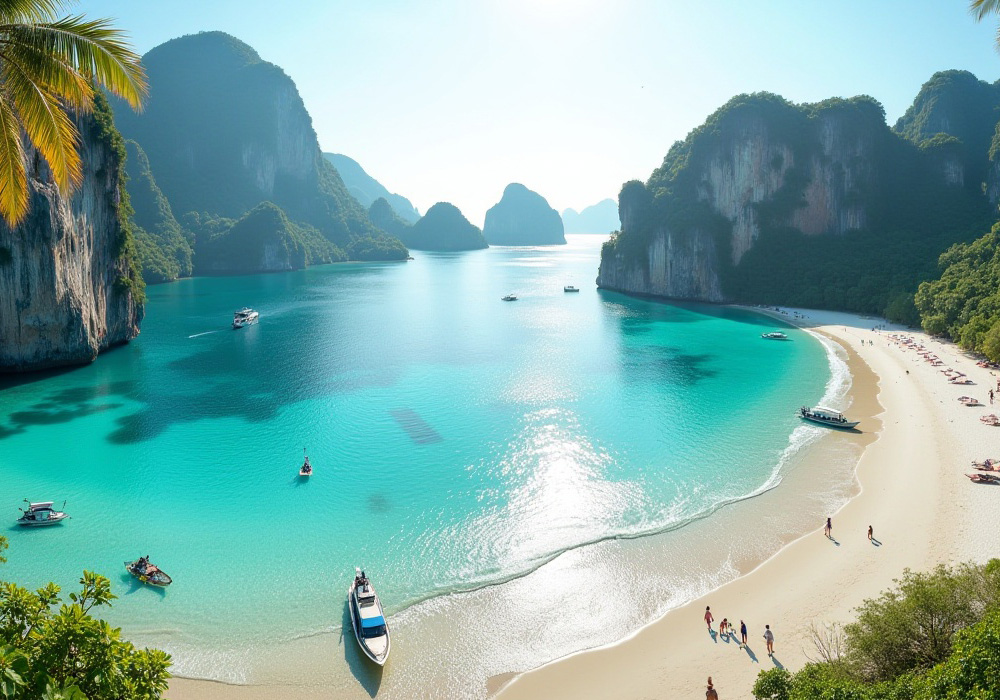 더 비치 태국 피피섬으로 떠나는 낙원 여행 바다뷰