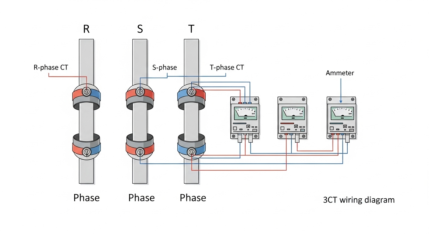 3상 3CT 결선 방식