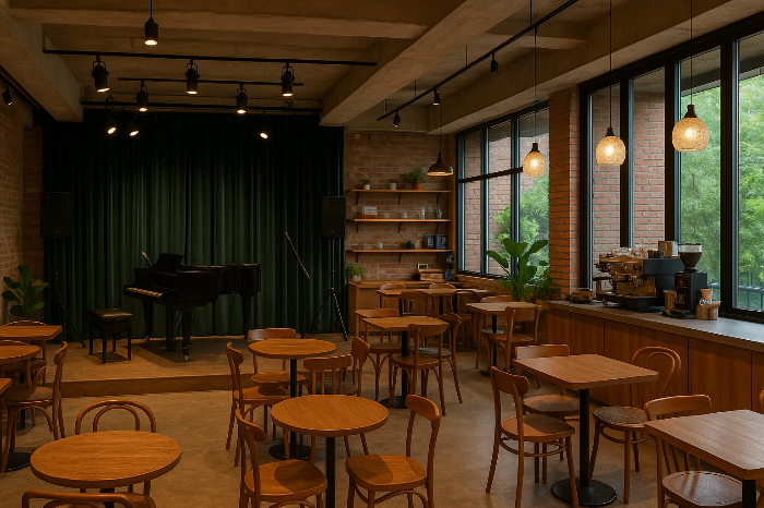 지역 복합문화공간이 콘텐츠 산업 허브로 활용되는 장면