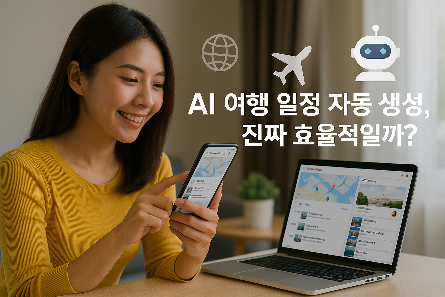 AI 여행 일정 자동 생성, 진짜 효율적일까? 관련 이미지