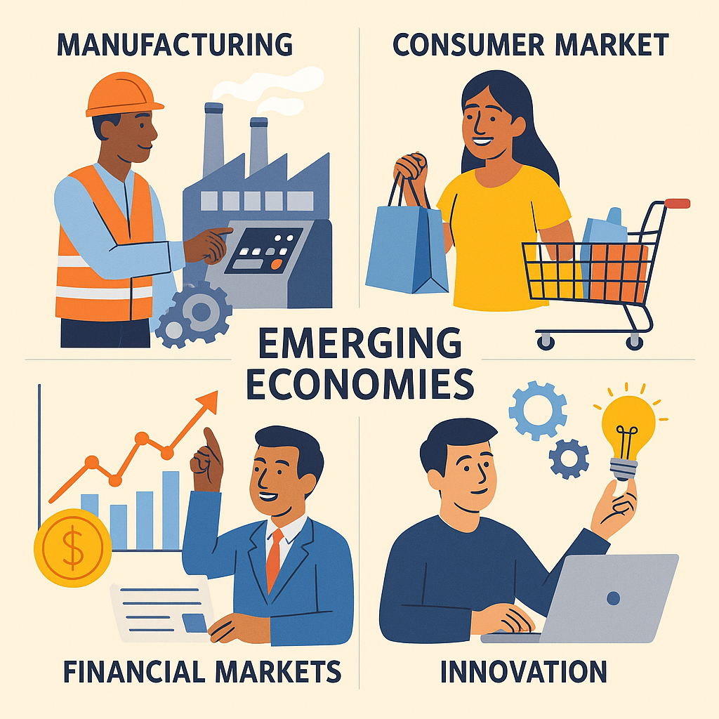 세계 경제에서 신흥국의 부상과 역할 변화