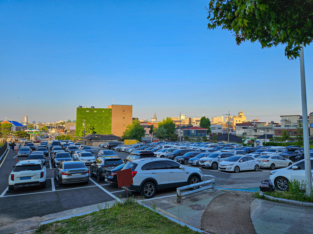수원 팔달산 화성행궁 노상 공영주차장