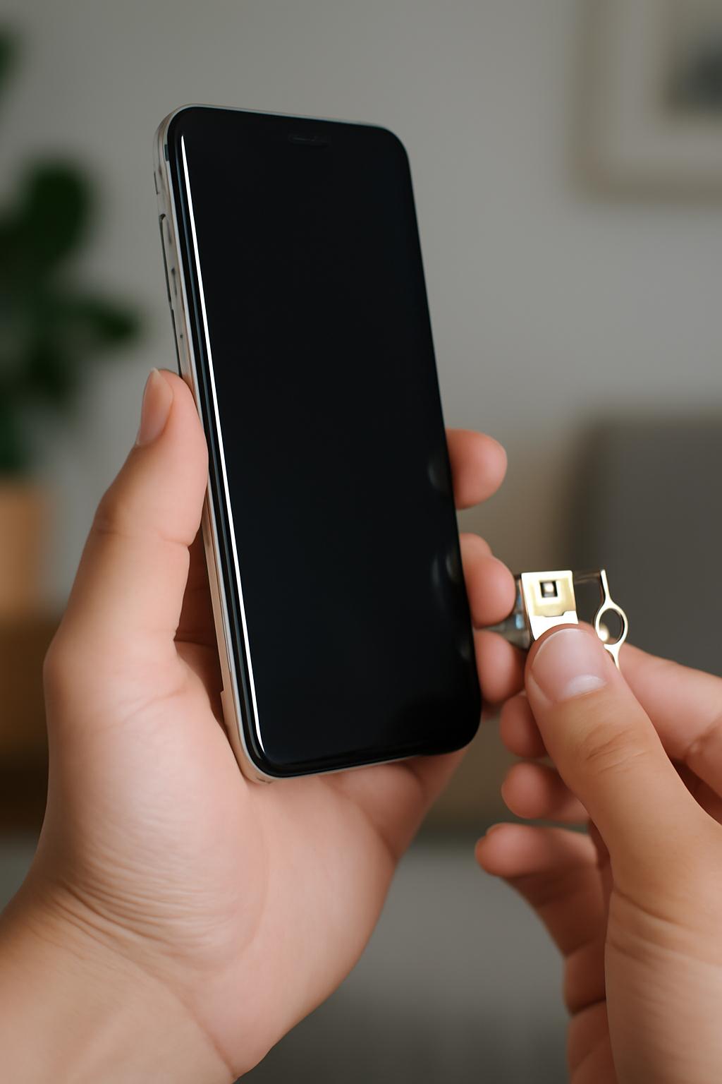 유심칩 비밀번호 설정방법