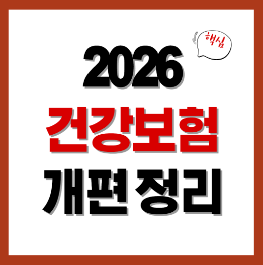 2026의료비 부담완화