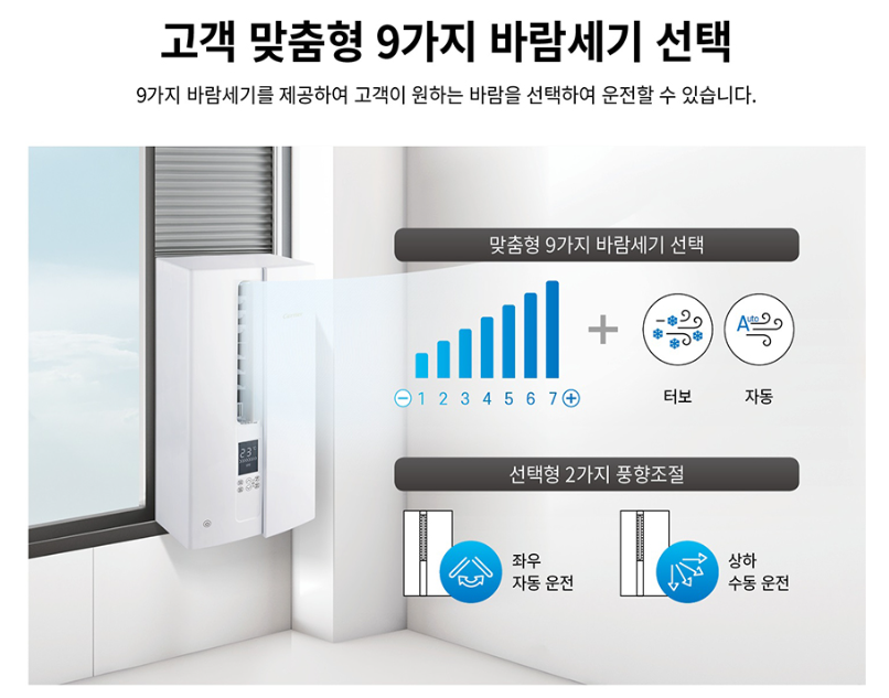 캐리어 창문형 에어컨