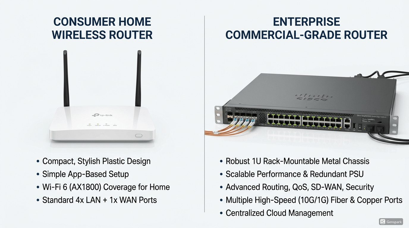 공유기 추천 가이드 &ndash; 가정용 vs 기업용 공유기 차이 비교와 가성비 네트워크 장비 고르는 법 6단계 참조 이미지