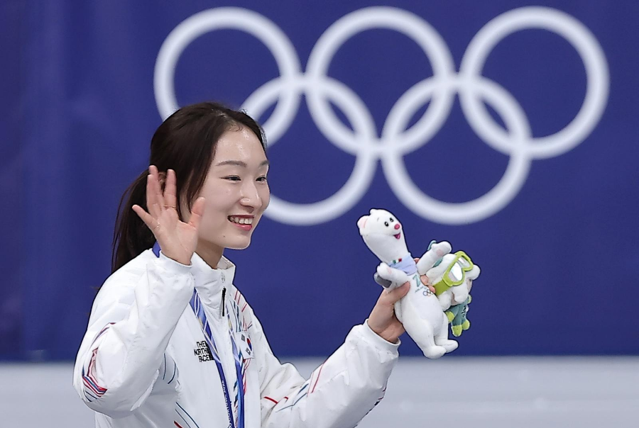 쇼트트랙 여자 1500m 최민정 은메달