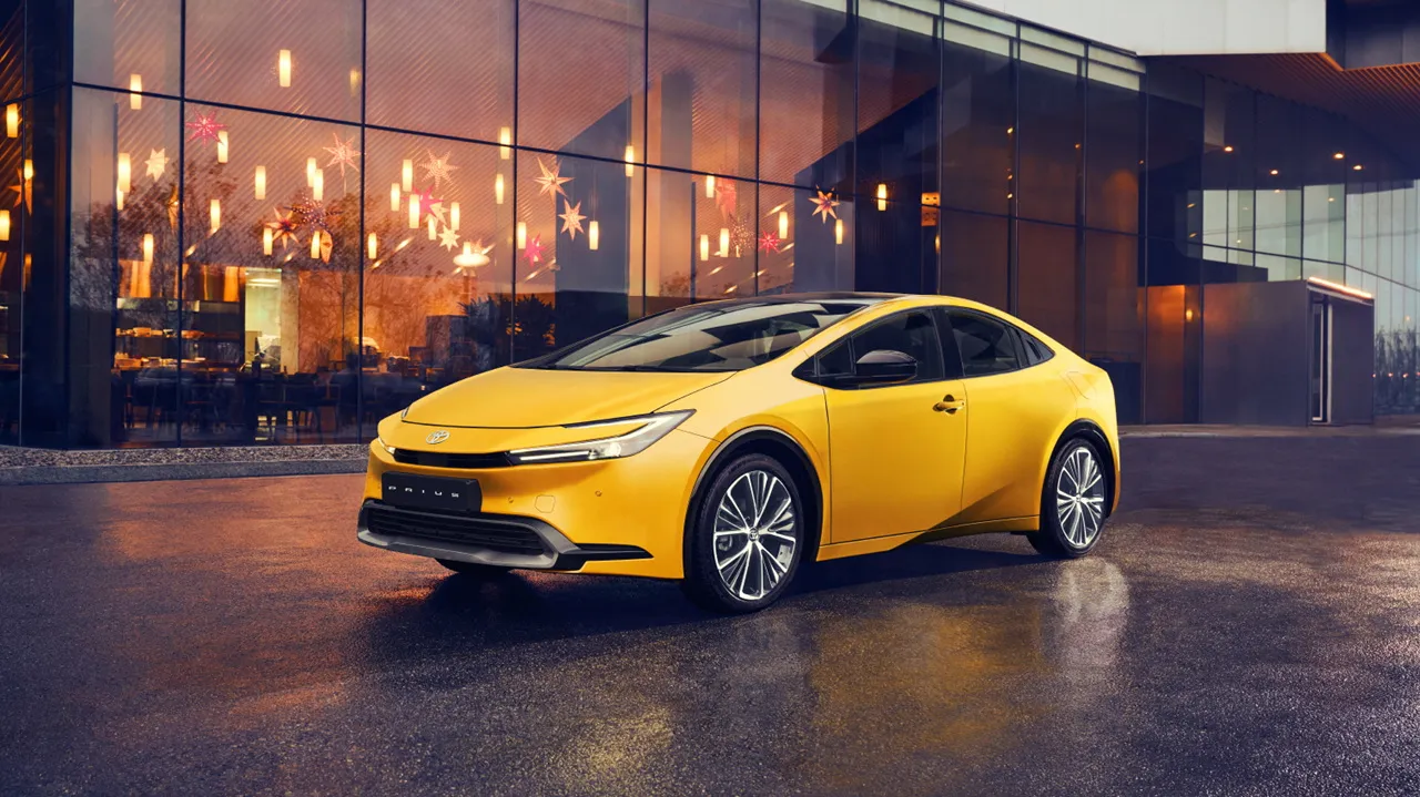 토요타 프리우스 하이브리드 자동차 이미지