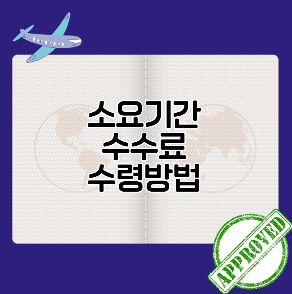 여권 신청 소요기간, 수령방법, 수수료