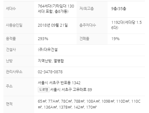 단지정보