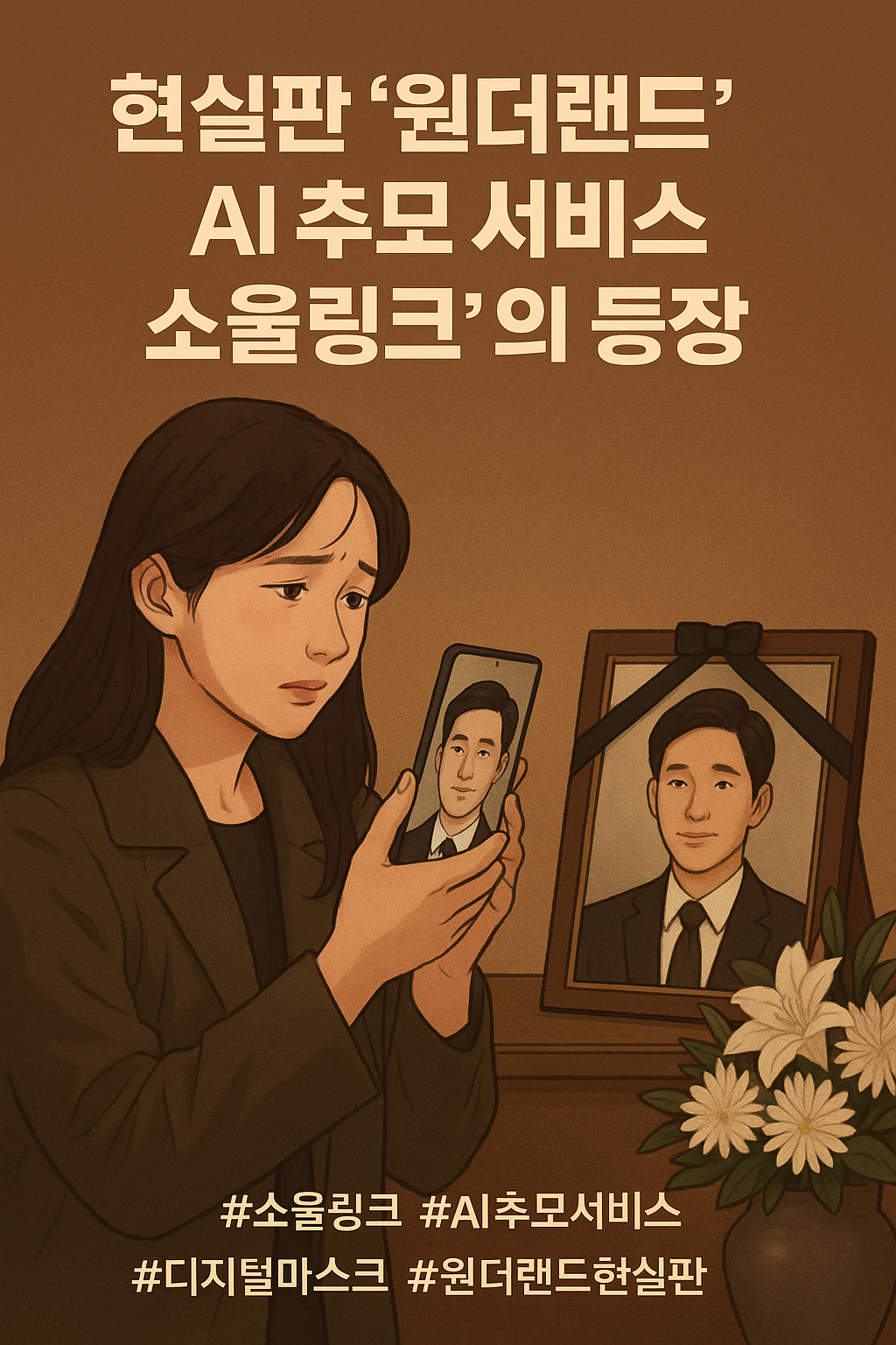 현실판 &lsquo;원더랜드&rsquo;, AI 추모 서비스 &lsquo;소울링크&rsquo;의 등장