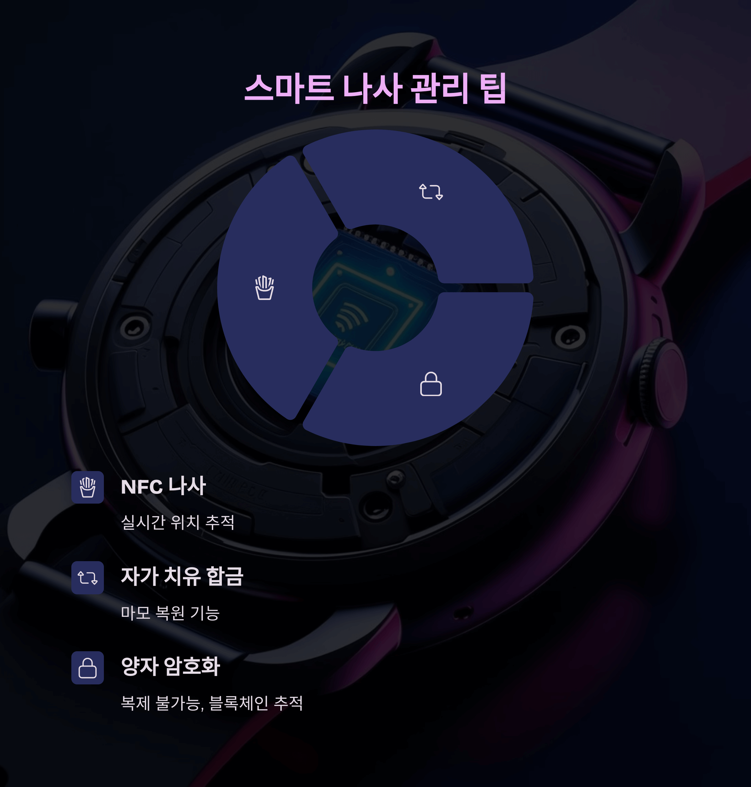 손목시계 나사 분실 해결법