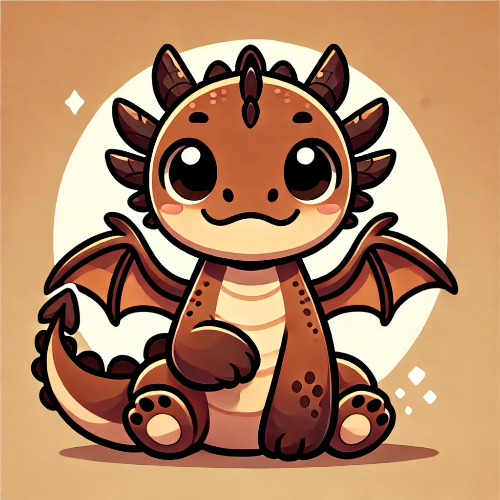 귀여운 용 캐릭터