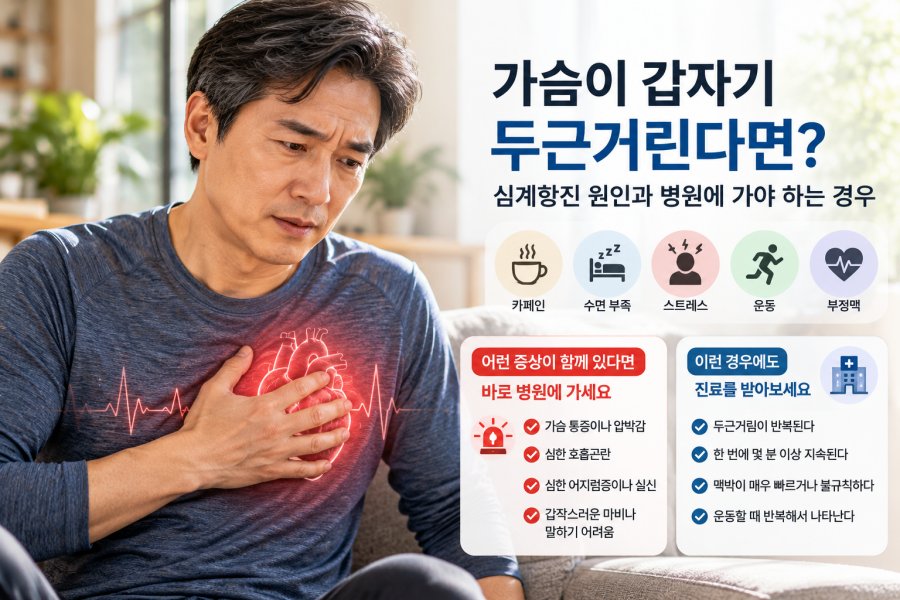심계항진 주의사항