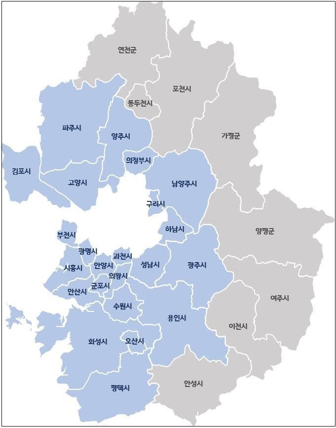 수원시 등 23개 시 외국인&middot;법인 토지거래허가구역 지정 1년 6개월 만 해제 ㅣ공시지가 최고 상승 지역은 [경기도]