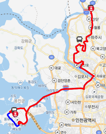 5600번 인천공항 버스 노선