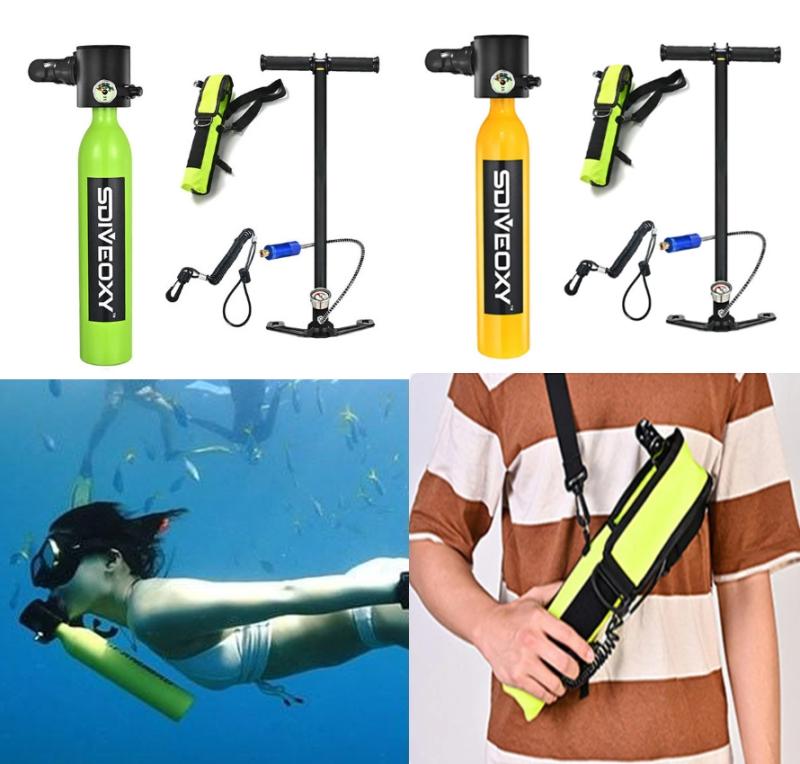 미니산소통 휴대용 스킨스쿠버 산소탱크