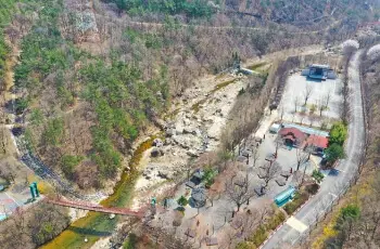 장령산 자연휴양림 야영장