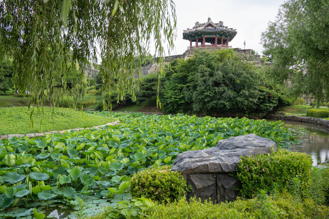행궁동 방화수류정