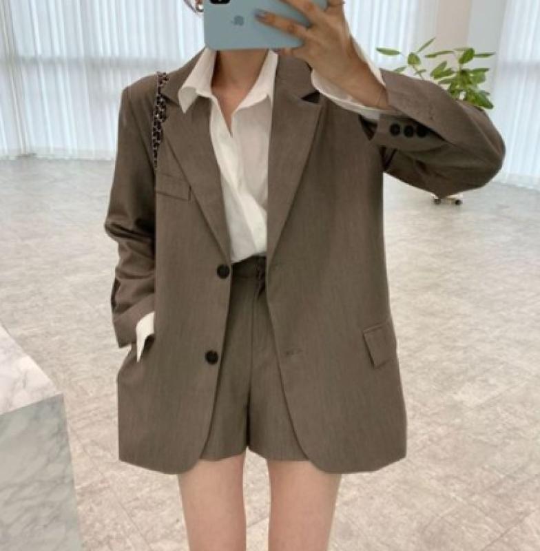 반바지 수트세트 여성 정장 셋업