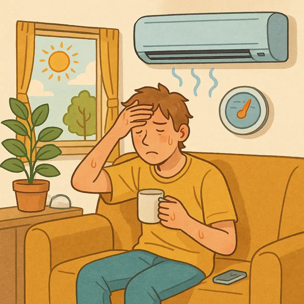 냉방병의 진짜 범인은 에어컨이 아니라 몸속 &lsquo;온도센서&rsquo;입니다