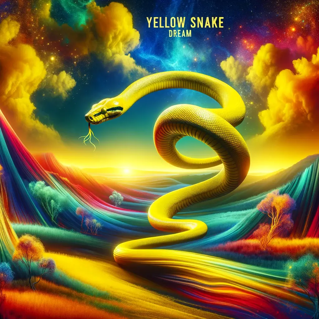 노란 뱀 꿈 해몽