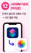스마트폰 다운로드 안내-아이폰
