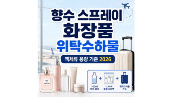 향수-스프레이-화장품-위탁수하물-액체류-용량-기준-2026