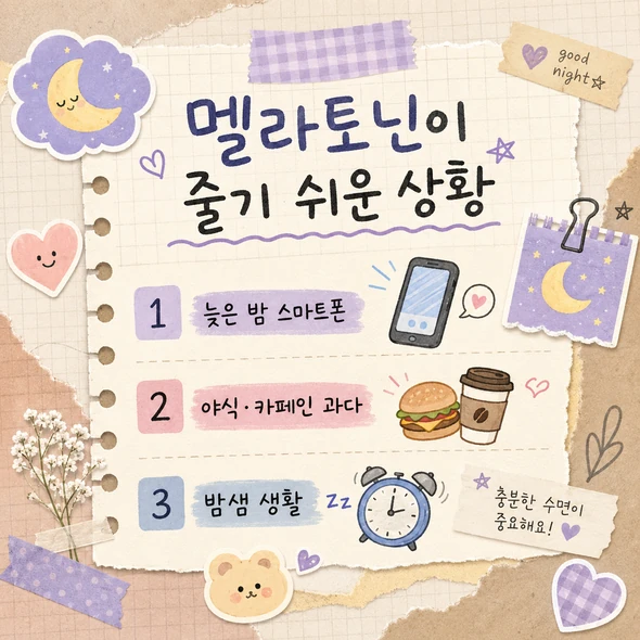 멜라토닌 효능