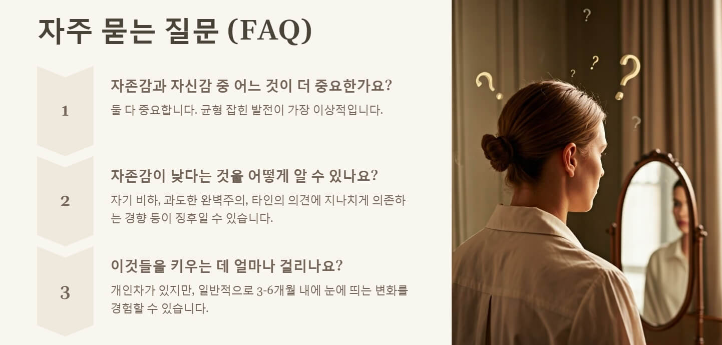 자존감 뜻 자신감 키우는 방법