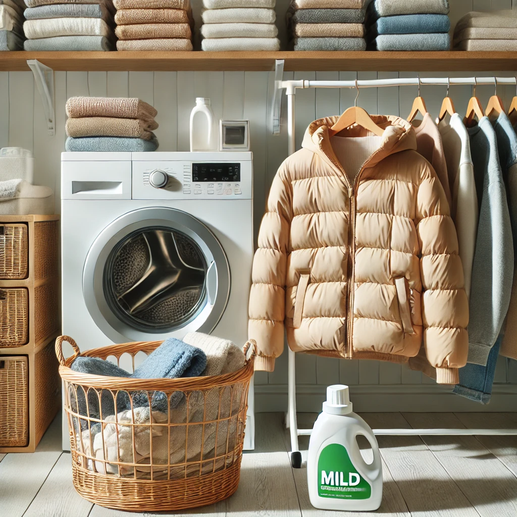 구스다운 패딩 세탁법