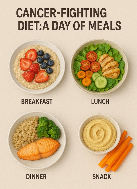 항암 식단 예시