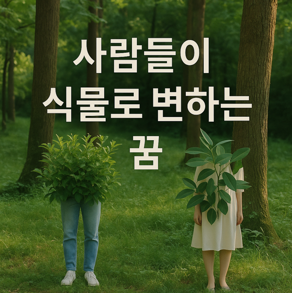 사람들이 식물로 변하는 꿈