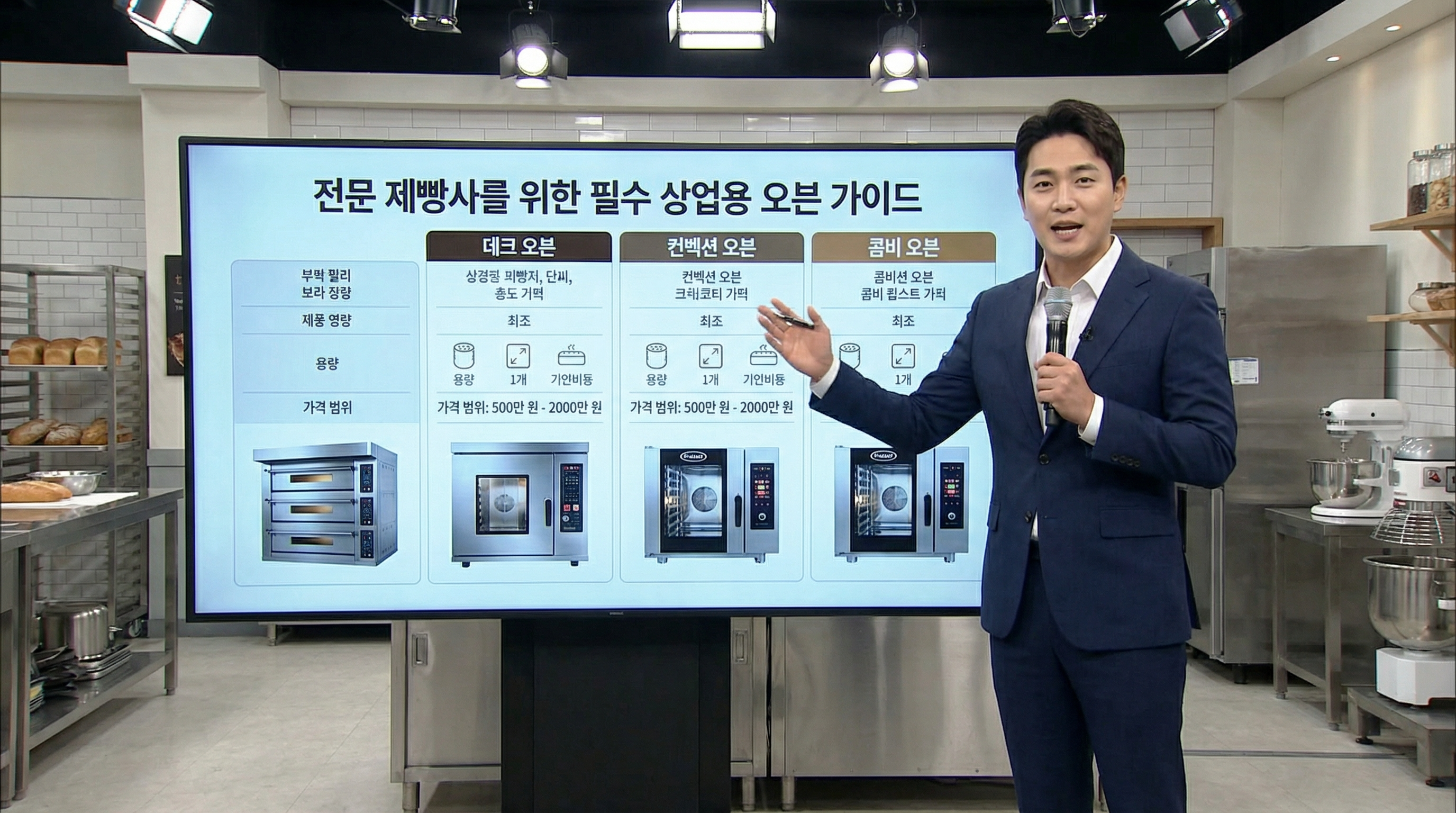 프로 제빵사가 꼭 봐야 할 업소용 오븐, 어떤 걸 선택해야 할까요
