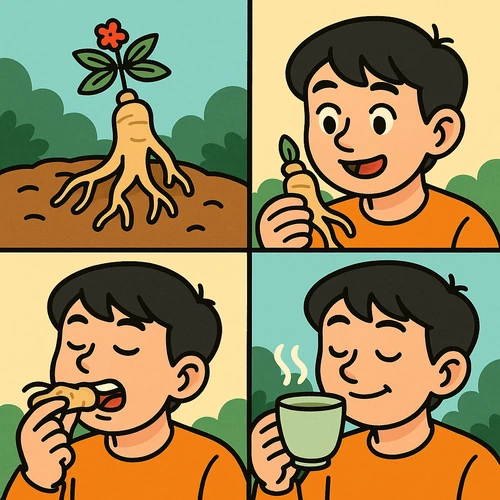 산삼 복용법3