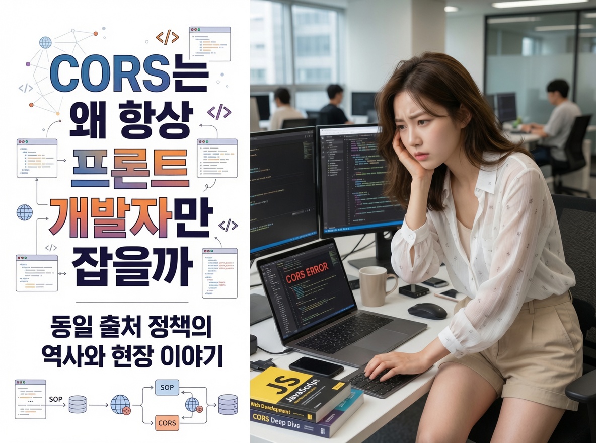CORS는 왜 항상 프론트 개발자만 잡을까 - 동일 출처 정책의 역사와 현장 이야기
