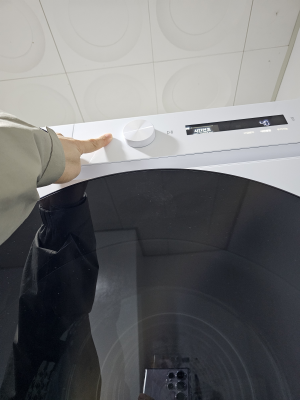 타워형 건조기(분리형)&amp;#44; 높이가 높아서 힘듦&amp;#44; 열건조기(콘덴서) 세척 번거로움