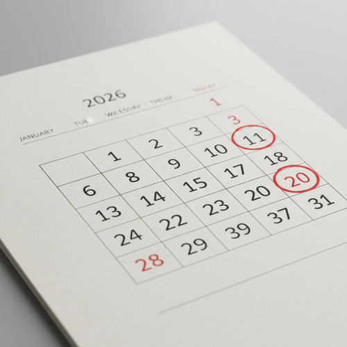 2026년 공휴일 및 대체공휴일 완벽 정리