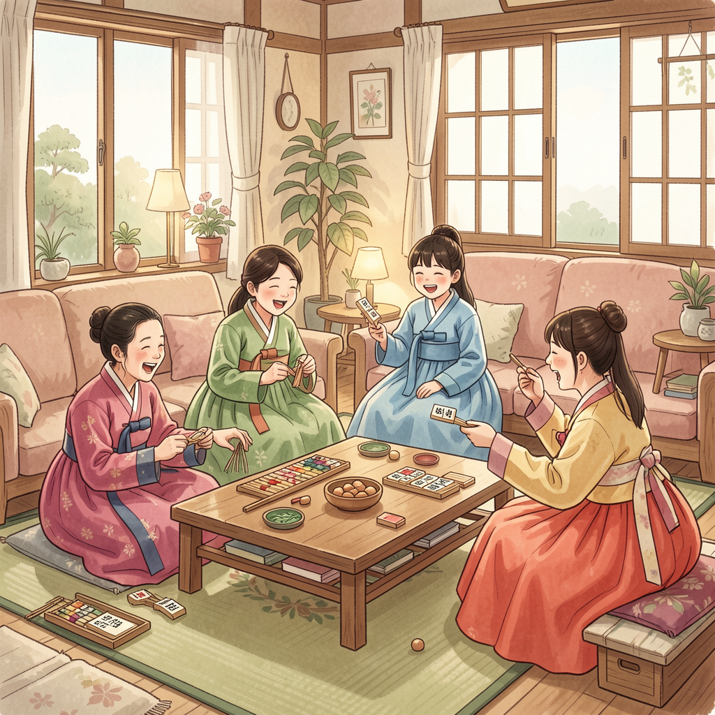 집에서 즐기는 전통놀이